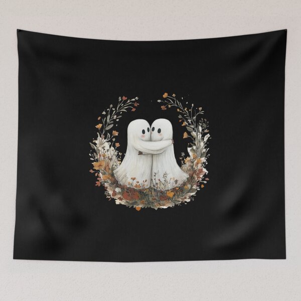 Item preview, Ghosts Embracing Amidst Flowers designed and sold by Hillonmary.