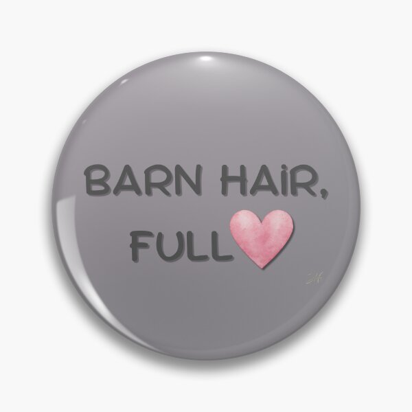 Item preview, Barn Hair, Full Heart designed and sold by 3Hoofprints.