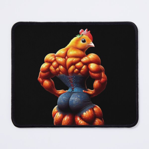 Item preview, Buff Strawberry Chick Bodybuilder Corset designed and sold by LujziWorld.