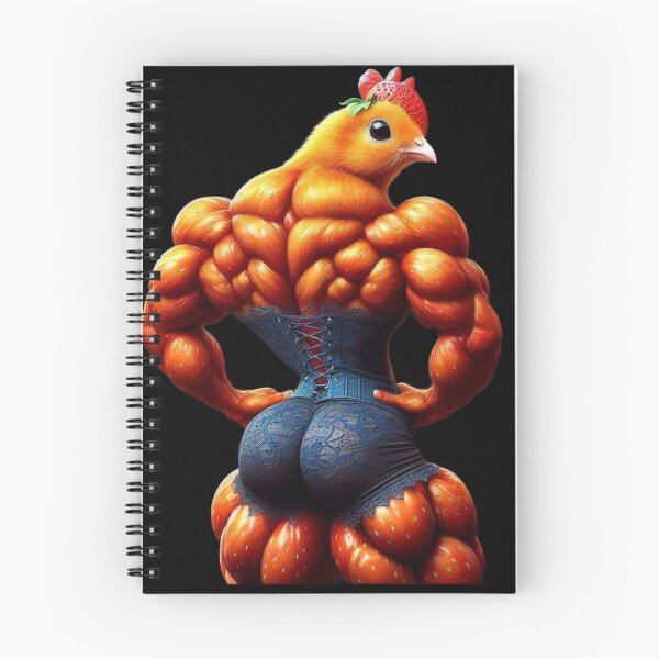 Item preview, Buff Strawberry Chick Bodybuilder Corset designed and sold by LujziWorld.