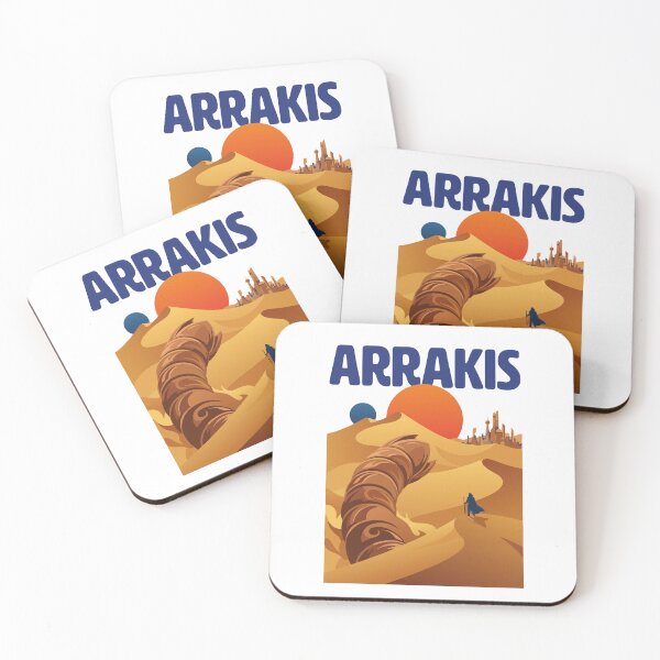 Item preview, Arrakis Dune de Frank Herbert designed and sold by tigrootiger.