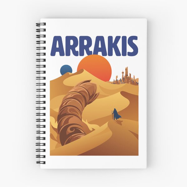 Item preview, Arrakis Dune by Frank Herbert designed and sold by tigrootiger.