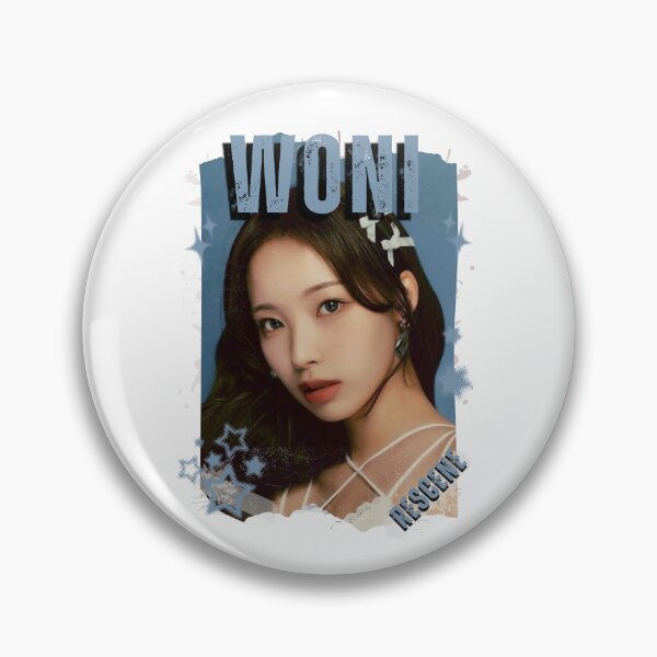 Item preview, Rescenee Woni Global Vocal KPOP Girl Group Black and White Collage Digital Art Portrait designed and sold by AJUNICE STUDIO.