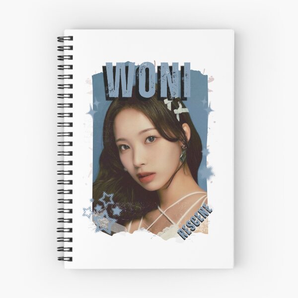Item preview, Rescenee Woni Global Vocal KPOP Girl Group Black and White Collage Digital Art Portrait designed and sold by AJUNICE STUDIO.