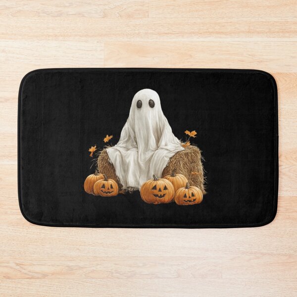 Item preview, Ghost on a Hay Bale designed and sold by Hillonmary.