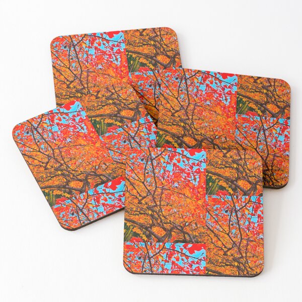 Item preview, Firey Autumn Tree Branches designed and sold by KaleidoscopeMeg.