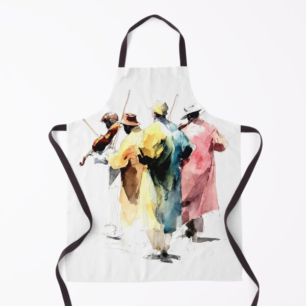 Item preview, Watercolor Violin Quartet designed and sold by Design Atlas.