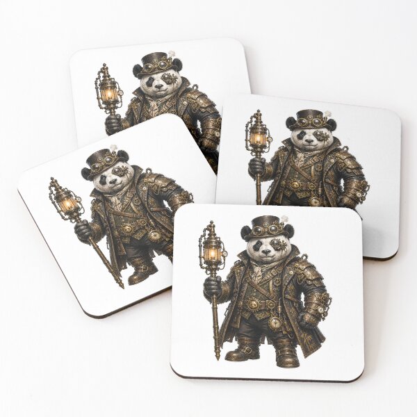 Item preview, Steampunk Panda designed and sold by VerdePegajoso.