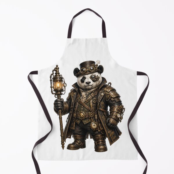 Item preview, Steampunk Panda designed and sold by VerdePegajoso.