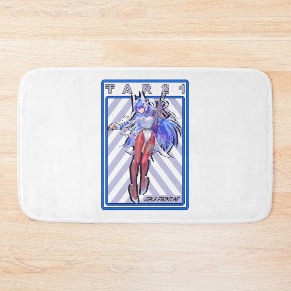 Item preview, Cybernetic Valkyrie Warrior With Blue Hair And Gun designed and sold by RaymondGnLTees.