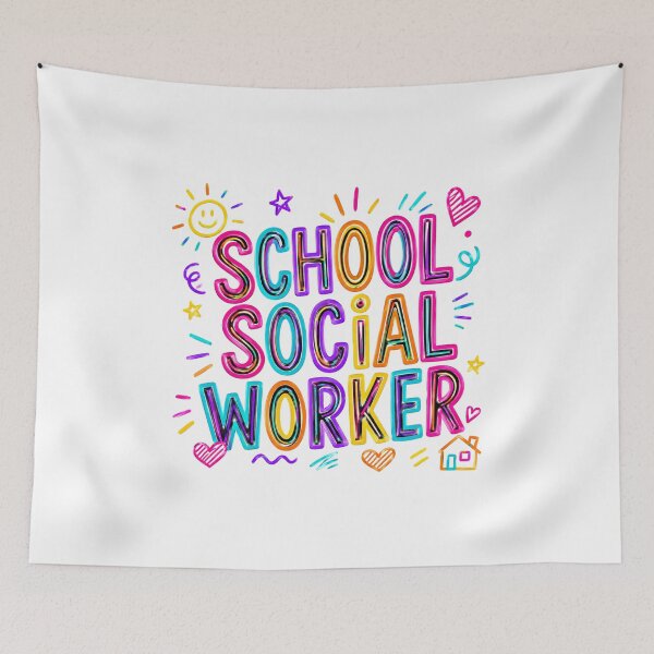Item preview, Retro 80s School Social Worker Vibes designed and sold by MN School Social Work.