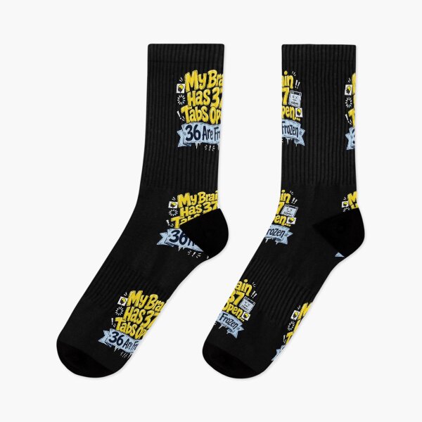 Item preview, My Brain Has 37 Tabs Open  designed and sold by freshwear design.