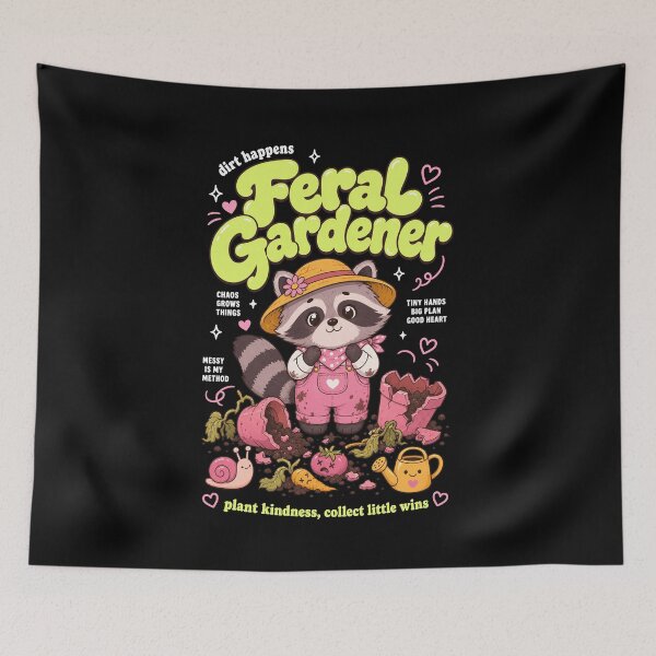 Item preview, Feral Gardener Organic Gardening Plants designed and sold by LuminOrb.