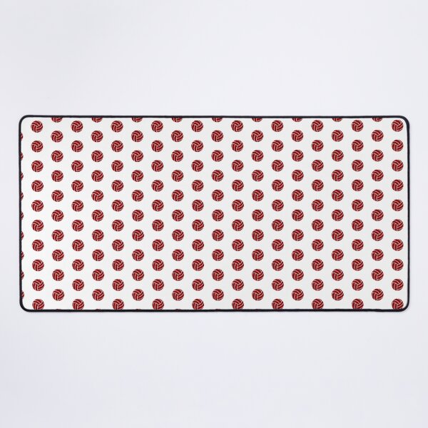 Item preview, Minimalist Dark Red Volleyball Sports Shape Graphic designed and sold by pattern-archive.
