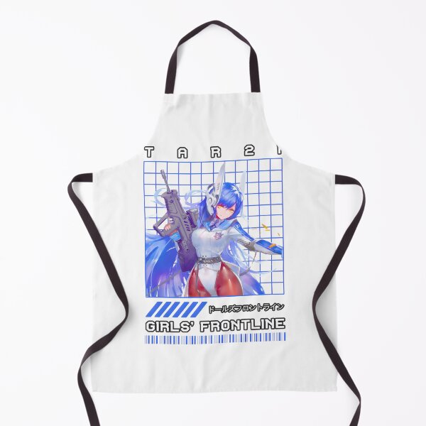 Item preview, Anime Girl With Blue Hair And Rifle designed and sold by RaymondGnLTees.