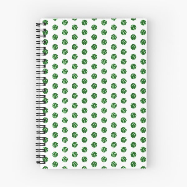 Item preview, Minimalist Dark Green Volleyball Sports Shape Graphic designed and sold by pattern-archive.