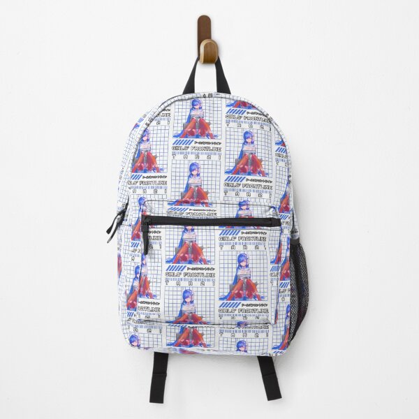 Item preview, Anime Girl With Blue Hair And Gun Art designed and sold by RaymondGnLTees.