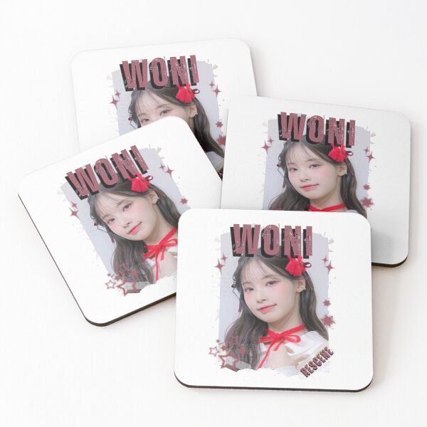 Item preview, Rescenee Woni Global Vocal KPOP Girl Group Black and White Collage Digital Art Portrait designed and sold by AJUNICE STUDIO.