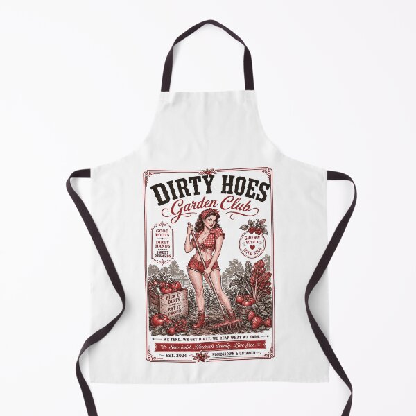 Item preview, Dirty Hoes Garden Club Organic Gardening designed and sold by LuminOrb.