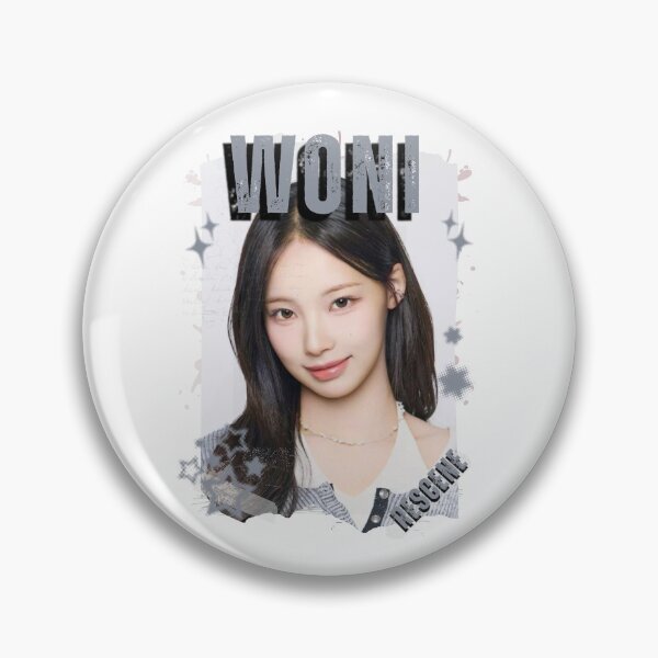 Item preview, Rescenee Woni Global Vocal KPOP Girl Group Black and White Collage Digital Art Portrait designed and sold by AJUNICE STUDIO.