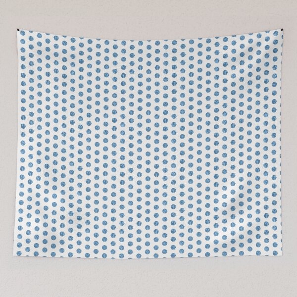 Item preview, Minimalist Steel Blue Volleyball Sports Shape Graphic designed and sold by pattern-archive.