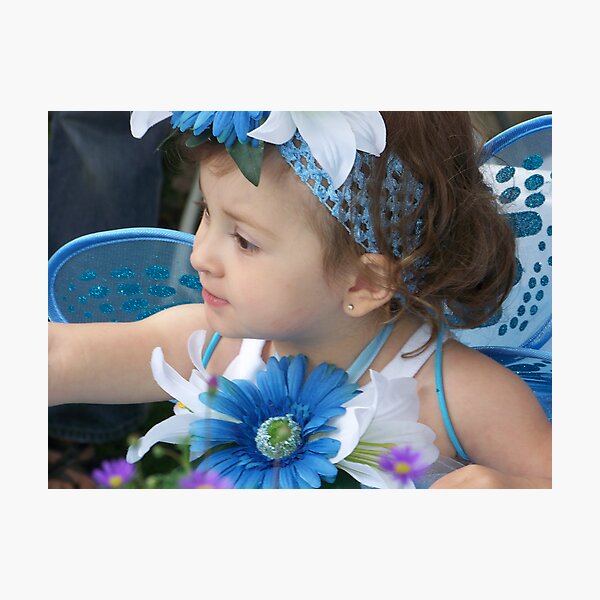 Blue Fairy-Fairy Fest 2009 Photographic Print
