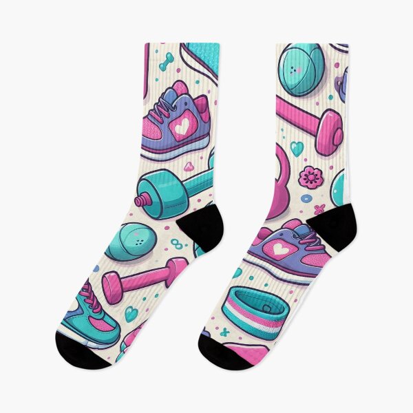 Item preview, Fitness Patrón Rosa y Azul 2.0 designed and sold by StickyGuys.