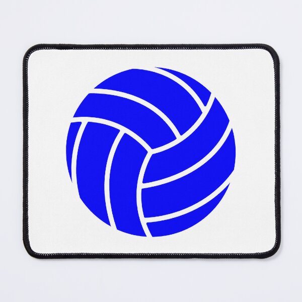 Item preview, Minimalist Blue Volleyball Sports Shape Graphic designed and sold by pattern-archive.