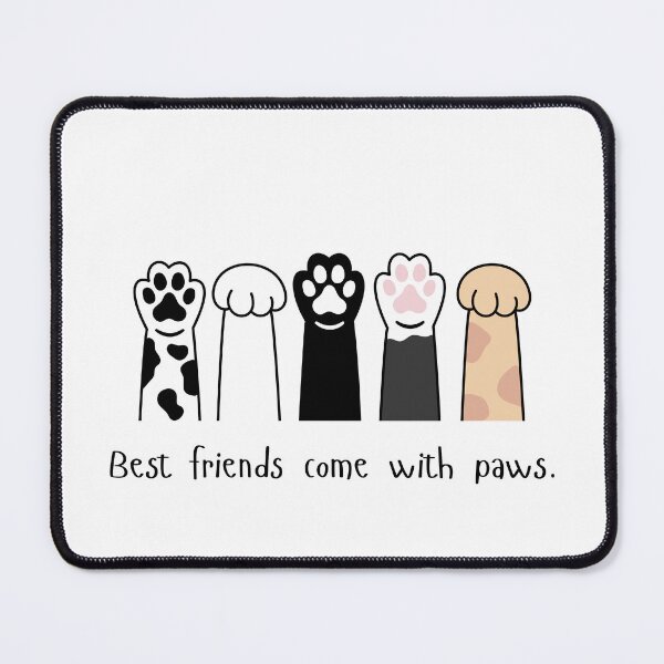Item preview, Best friends come with paws. PETS T-SHIRT designed and sold by Theweirdsista.