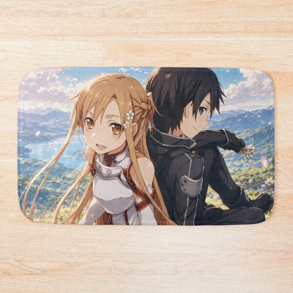 Item preview, Asuna and Kirito – Promise Under the Bright Sky designed and sold by Pixel Sakura Gallery.