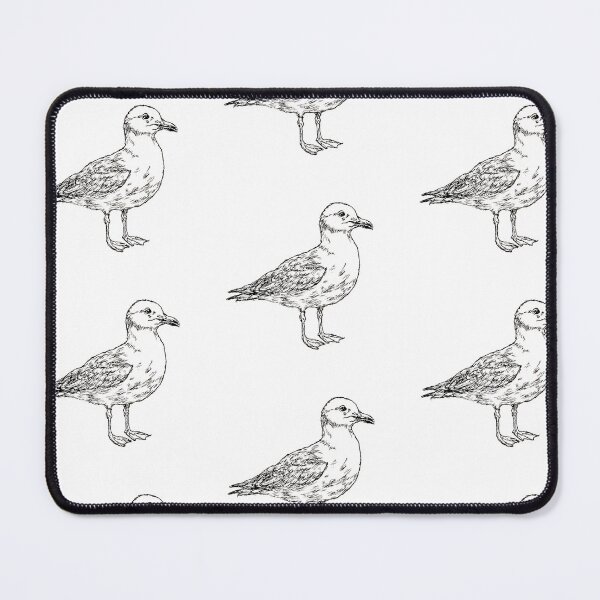 Item preview, Coastal Seagull Seeking Fries designed and sold by MatildaLockwood.