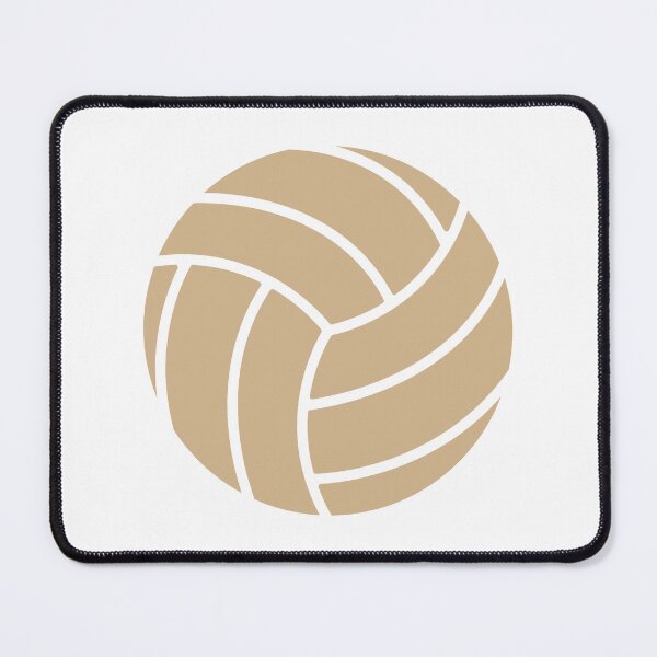 Item preview, Minimalist Tan Volleyball Sports Shape Graphic designed and sold by pattern-archive.