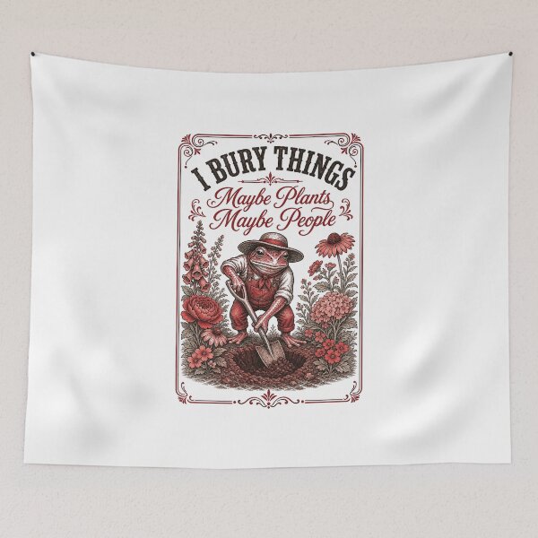 Item preview, Urban Gardening I Bury Things Maybe Plants designed and sold by LuminOrb.
