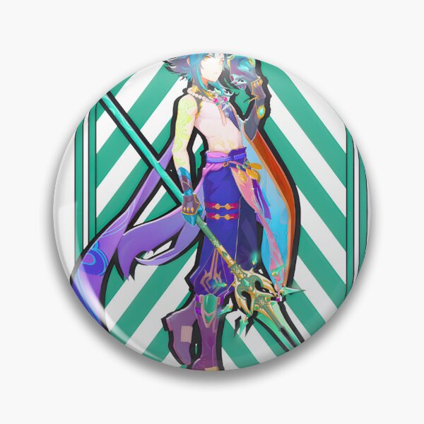Item preview, Aerodynamic Warrior With Green Polearm Art designed and sold by ComptonziArt.
