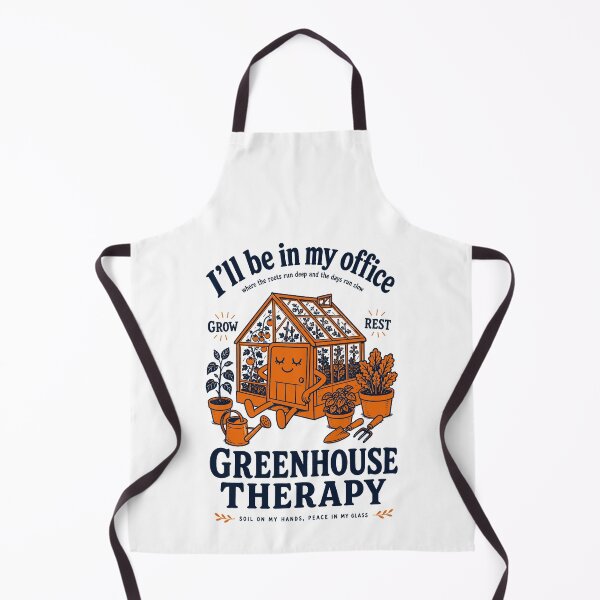 Item preview, Greenhouse Therapy Organic Gardening designed and sold by LuminOrb.
