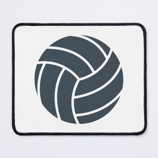 Item preview, Minimalist Charcoal Volleyball Sports Shape Graphic designed and sold by pattern-archive.
