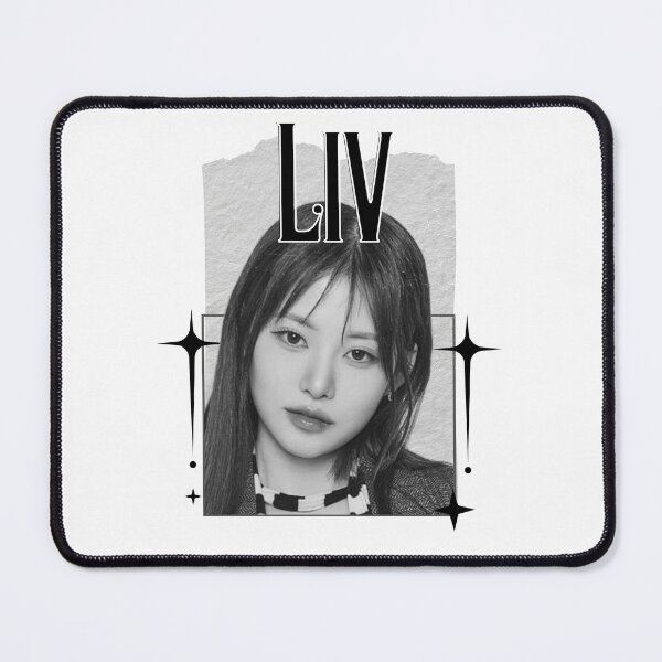 Item preview, Rescenee Liv Global Vocal KPOP Girl Group Black and White Collage Digital Art Portrait designed and sold by AJUNICE STUDIO.