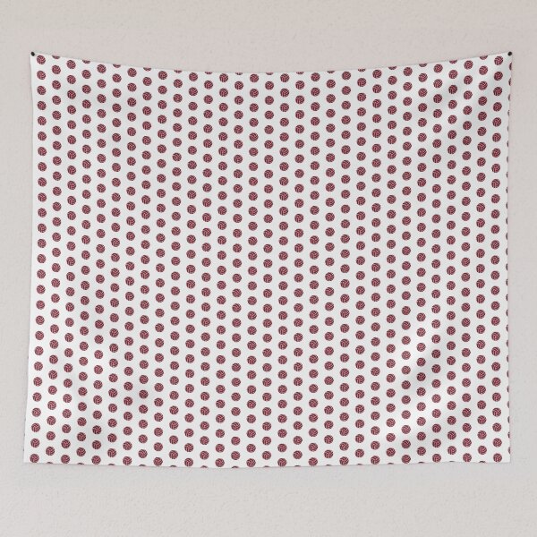 Item preview, Minimalist Burgundy Volleyball Sports Shape Graphic designed and sold by pattern-archive.