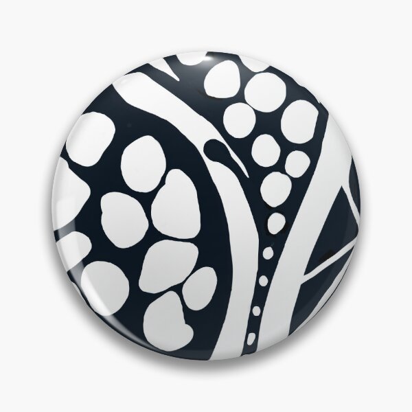 Item preview, Black and White Geometric Abstract designed and sold by Lynne Goodman Design.