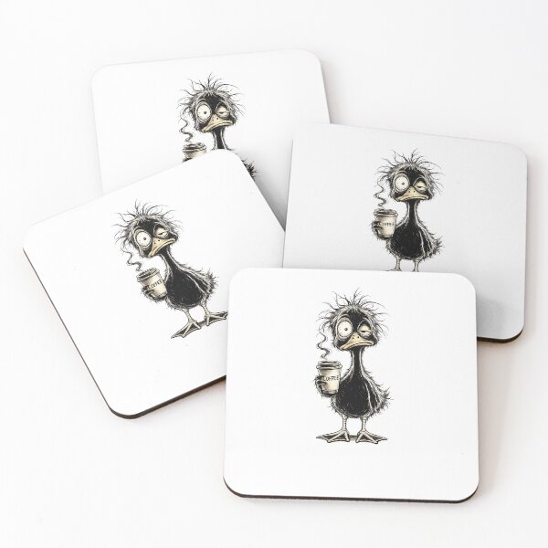 Item preview, Sleepy Coffee Duck designed and sold by NucciCollective.