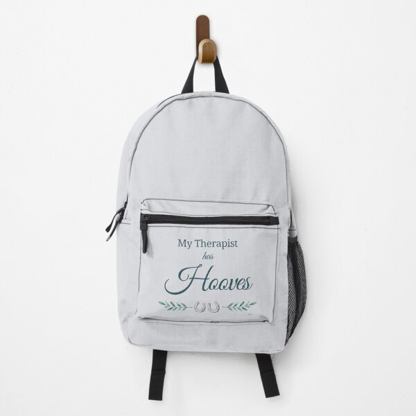 Item preview, My Therapist Has Hooves | Horse Lover Quote | Equestrian Farmhouse Gift designed and sold by 3Hoofprints.