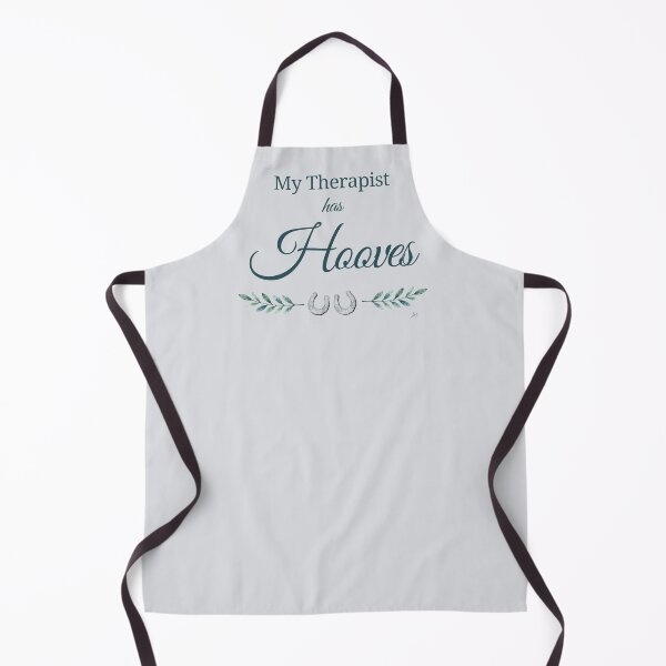 Item preview, My Therapist Has Hooves | Horse Lover Quote | Equestrian Farmhouse Gift designed and sold by 3Hoofprints.
