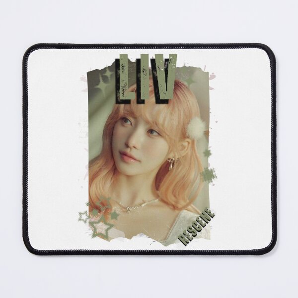 Item preview, Rescenee Liv Global Vocal KPOP Girl Group Black and White Collage Digital Art Portrait designed and sold by AJUNICE STUDIO.