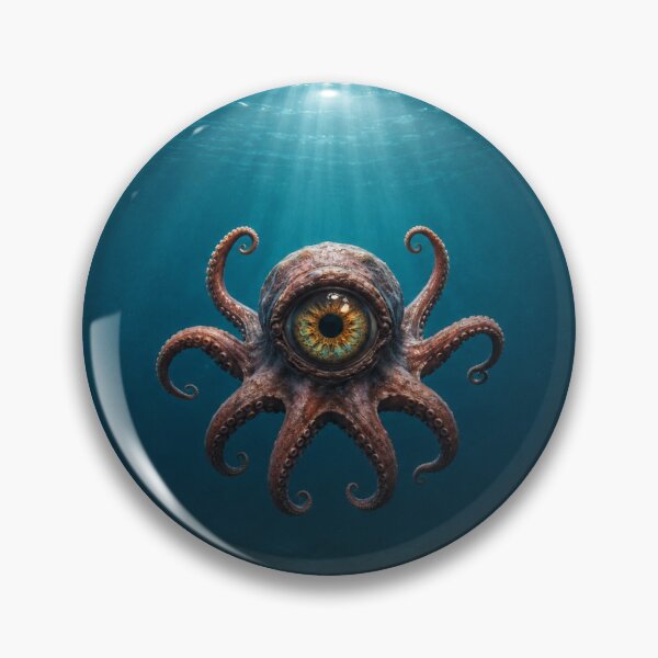 Item preview, Surreal Cyclops Octopus designed and sold by PurrfectWhisper.
