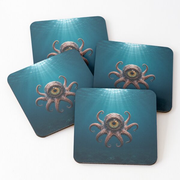 Item preview, Surreal Cyclops Octopus designed and sold by PurrfectWhisper.