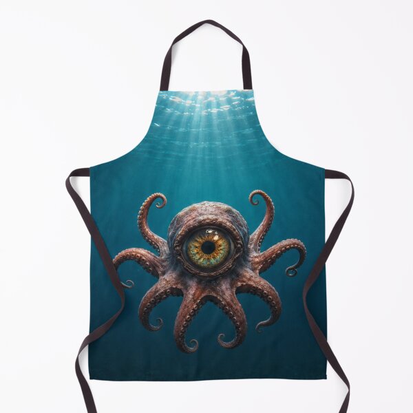 Item preview, Surreal Cyclops Octopus designed and sold by PurrfectWhisper.