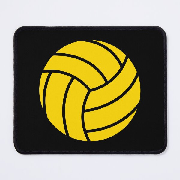Item preview, Minimalist Gold Volleyball Sports Shape Graphic designed and sold by pattern-archive.