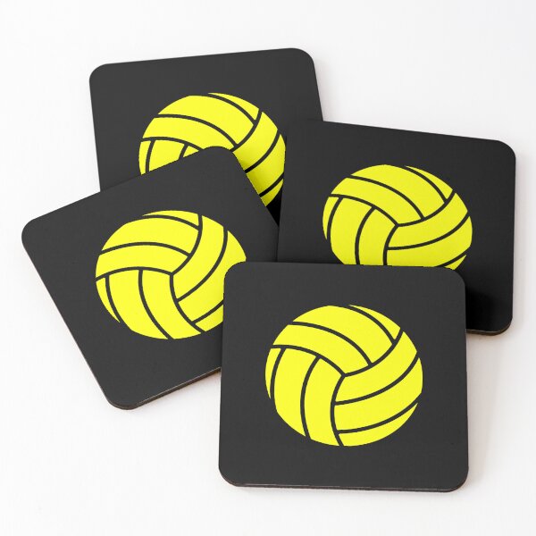 Item preview, Minimalist Yellow Volleyball Sports Shape Graphic designed and sold by pattern-archive.