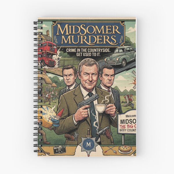 Item preview, GTA Midsomer Murders designed and sold by ebbandflo.