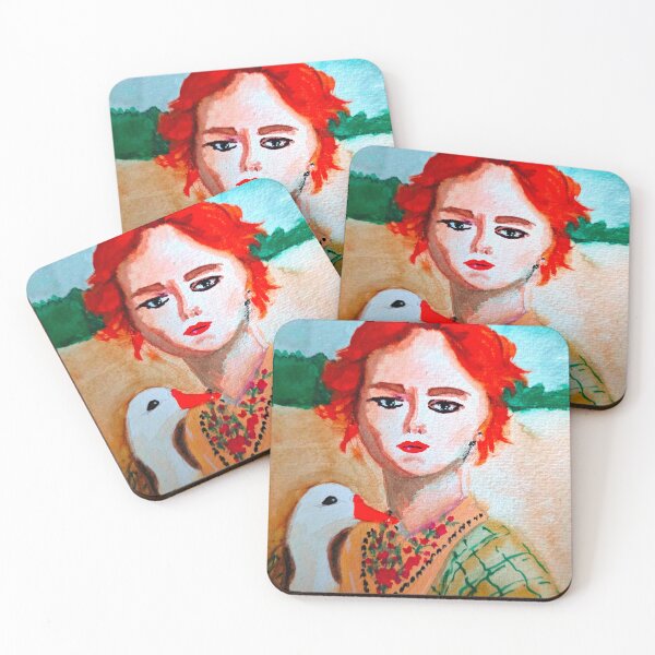 Item preview, Woman and Goose designed and sold by mbavaresco.